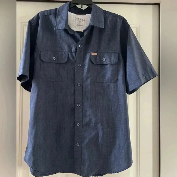 ORVIS | mens Tech work shirt. Size: L - Picture 1 of 12